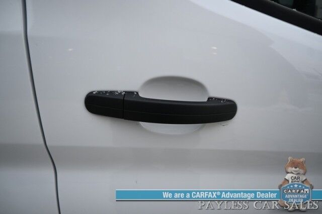 2024 Ford Transit Cargo Van T250 Medium Roof / AWD / 3.5L V6 Ecoboost / Navigation / Lane Departure & Forward Collision Alert / Apple CarPlay & Android Auto / Backup Camera / Bulkhead / Rear Storage Bins / Tow Pkg / 1-Owner Anchorage AK