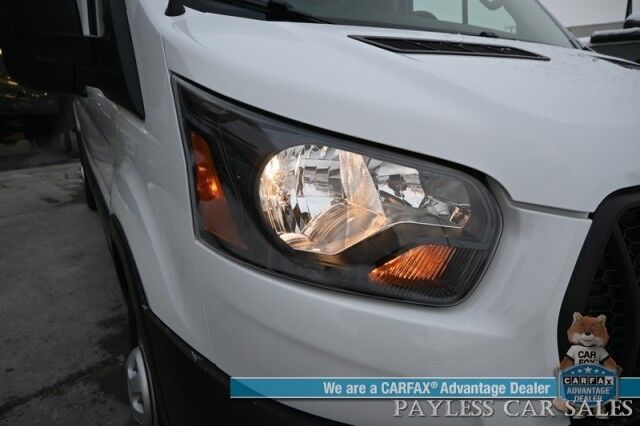 2024 Ford Transit Cargo Van T250 Medium Roof / AWD / 3.5L V6 Ecoboost / Navigation / Lane Departure & Forward Collision Alert / Apple CarPlay & Android Auto / Backup Camera / Bulkhead / Rear Storage Bins / Tow Pkg / 1-Owner Anchorage AK