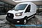 2024 Ford Transit Cargo Van T250 Medium Roof / AWD / 3.5L V6 Ecoboost / Navigation / Lane Departure & Forward Collision Alert / Apple CarPlay & Android Auto / Backup Camera / Bulkhead / Rear Storage Bins / Tow Pkg / 1-Owner Anchorage AK