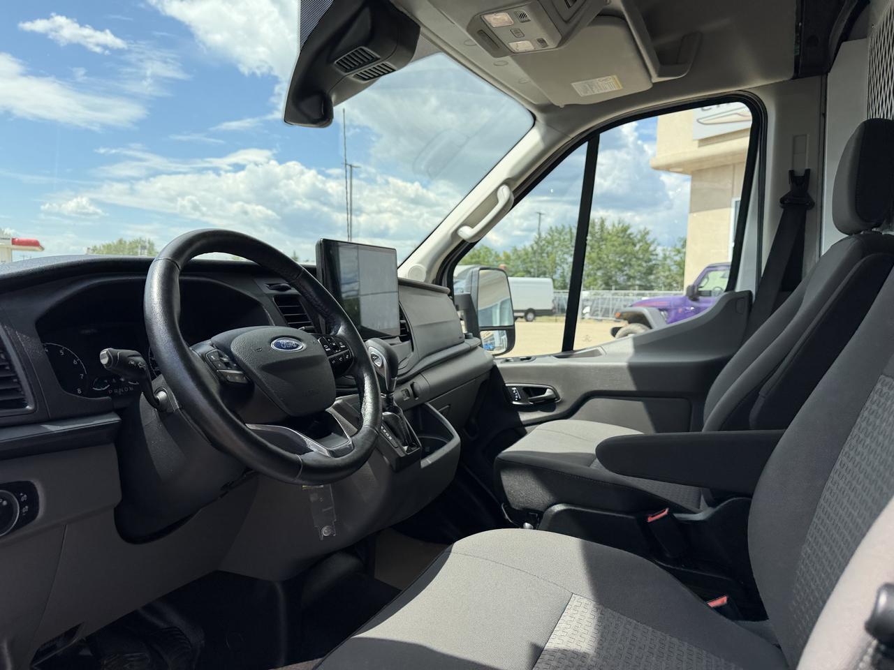 2024 Ford Transit Cargo Van T350HD RWD | 148IN Medium Roof | V6 | Low KMs | Bluetooth | Rearview Camera | Keyless Entry Redwater AB