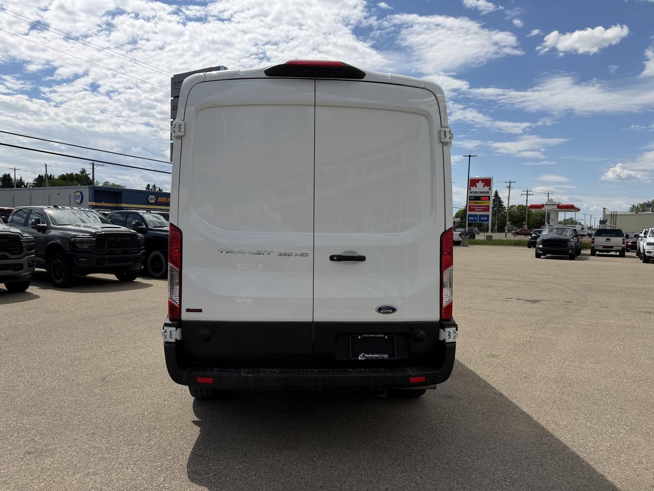 2024 Ford Transit Cargo Van T350HD RWD | 148IN Medium Roof | V6 | Low KMs | Bluetooth | Rearview Camera | Keyless Entry Redwater AB