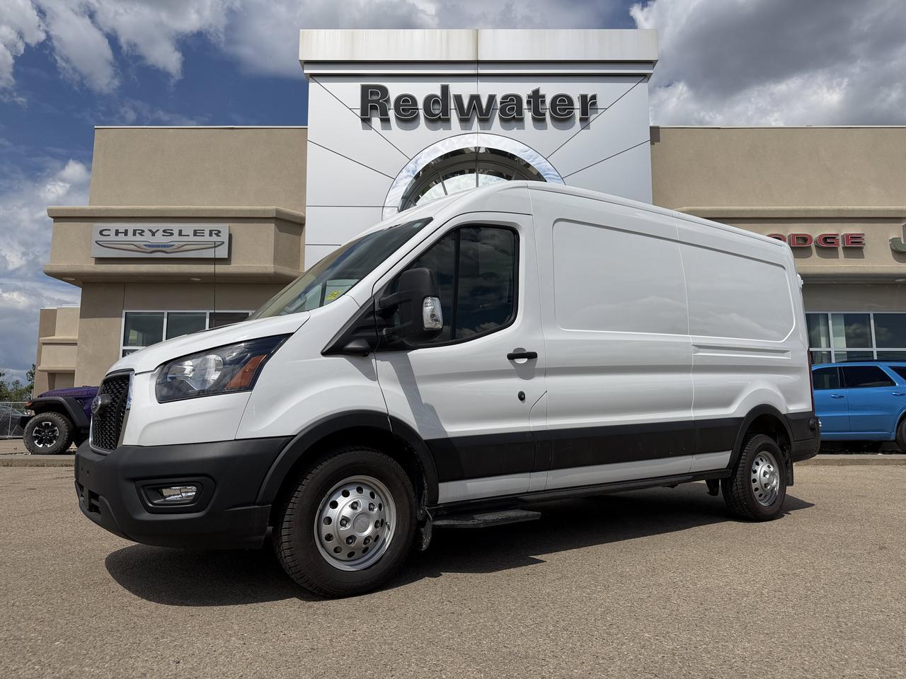 2024 Ford Transit Cargo Van T350HD RWD | 148IN Medium Roof | V6 | Low KMs | Bluetooth | Rearview Camera | Keyless Entry