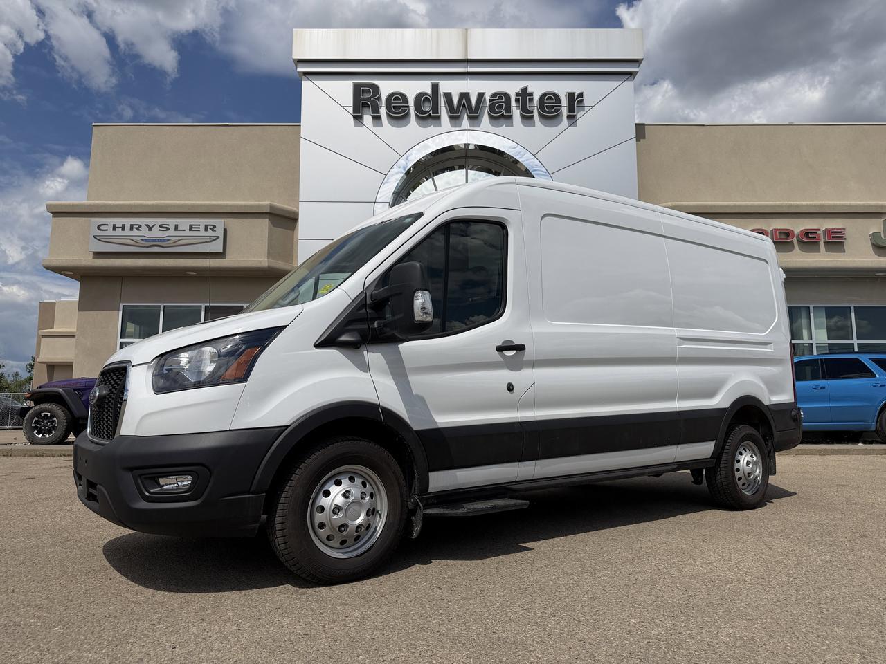 2024 Ford Transit Cargo Van T350HD RWD | 148IN Medium Roof | V6 | Low KMs | Bluetooth | Rearview Camera | Keyless Entry
