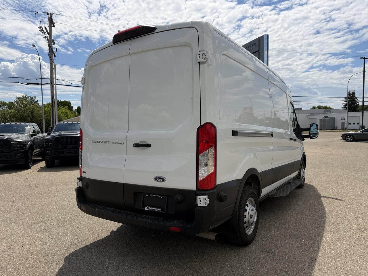2024 Ford Transit Cargo Van T350HD RWD | 148IN Medium Roof | V6 | Low KMs | Bluetooth | Rearview Camera | Keyless Entry Redwater AB