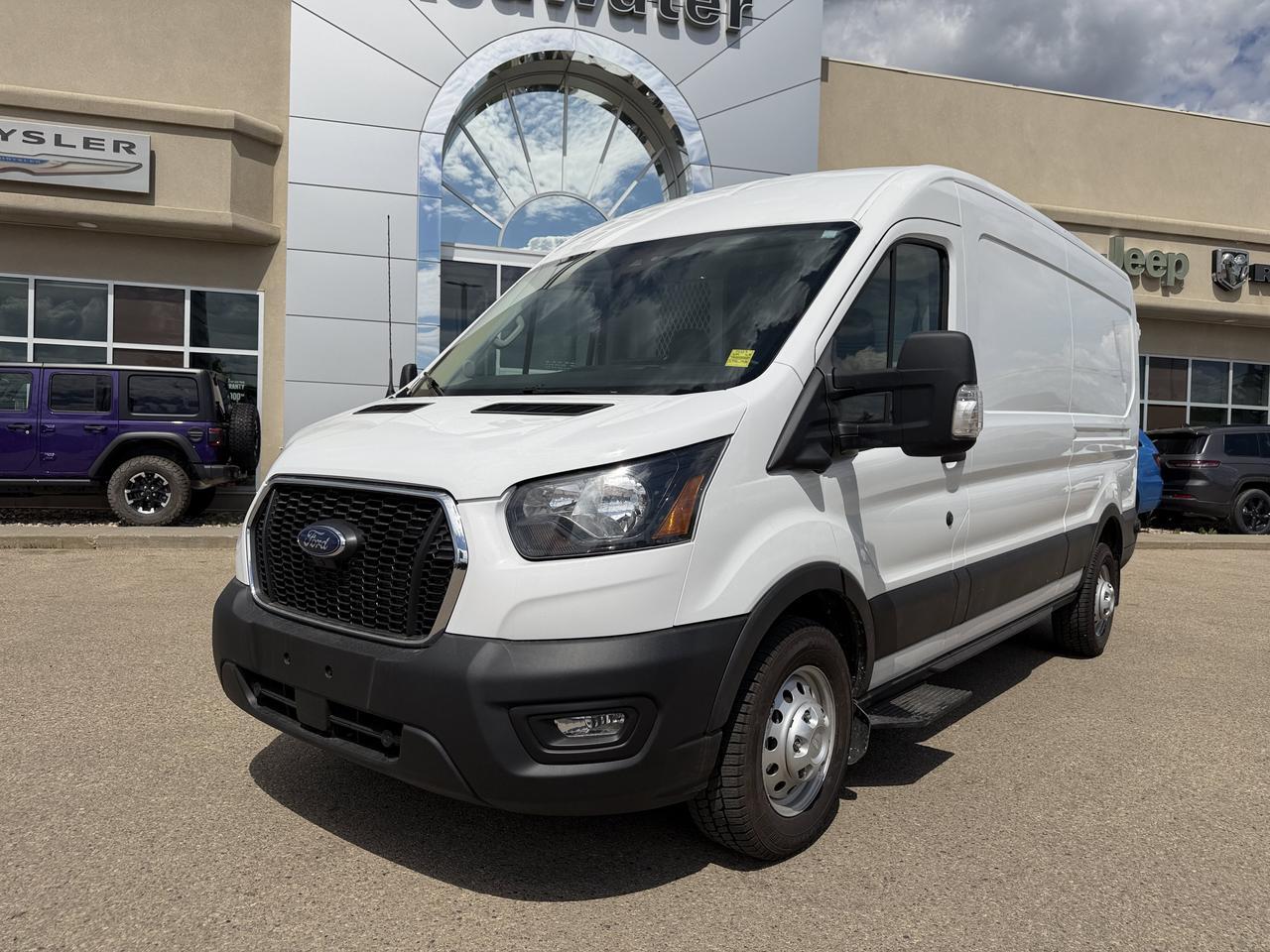 2024 Ford Transit Cargo Van T350HD RWD | 148IN Medium Roof | V6 | Low KMs | Bluetooth | Rearview Camera | Keyless Entry Redwater AB