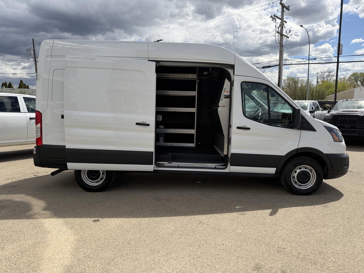 2024 Ford Transit Cargo Van T350HD RWD | 148IN Medium Roof | V6 | Low KMs | Bluetooth | Rearview Camera | Keyless Entry Redwater AB