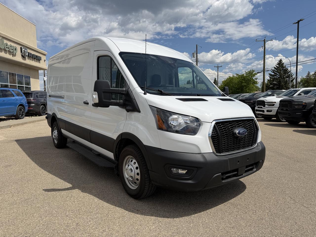2024 Ford Transit Cargo Van T350HD RWD | 148IN Medium Roof | V6 | Low KMs | Bluetooth | Rearview Camera | Keyless Entry Redwater AB