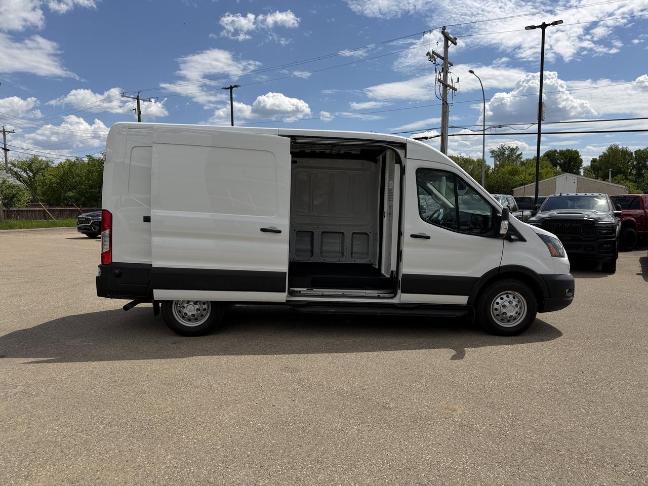 2024 Ford Transit Cargo Van T350HD RWD | 148IN Medium Roof | V6 | Low KMs | Bluetooth | Rearview Camera | Keyless Entry Redwater AB