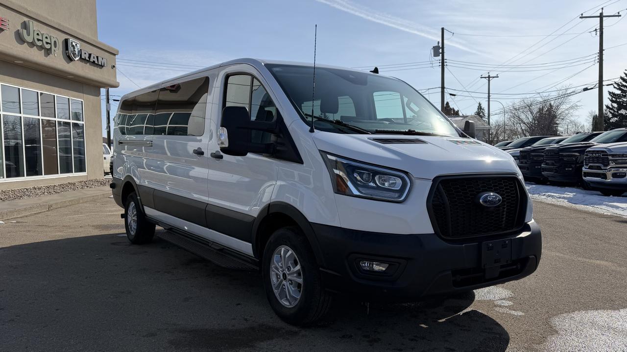2024 Ford Transit Passenger Wagon T350 RWD | V6 | Low KMS | 3rd Row Seating | Keyless Entry | Towing Capability Redwater AB