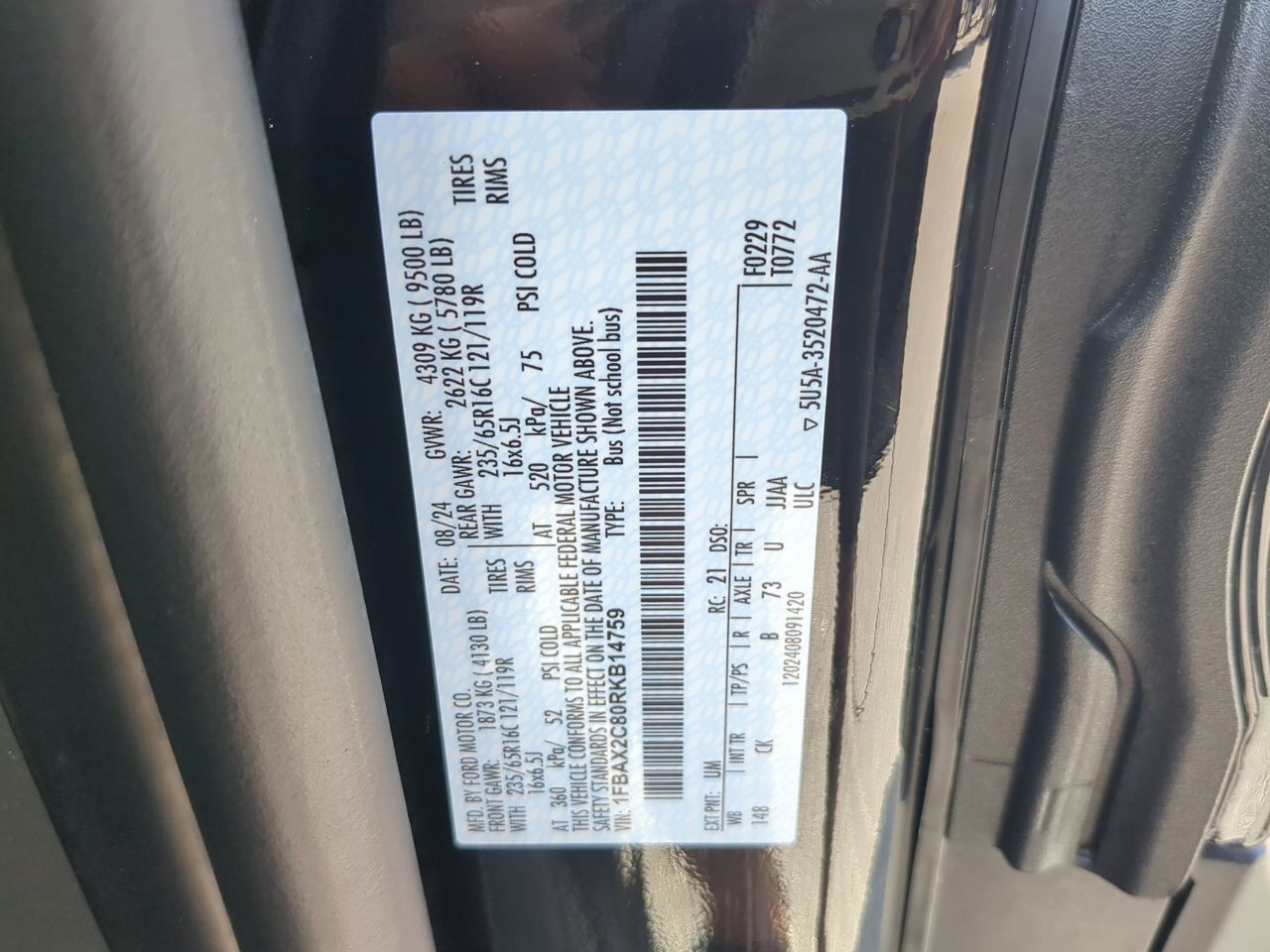2024 Ford Transit Passenger Wagon XL Winder GA