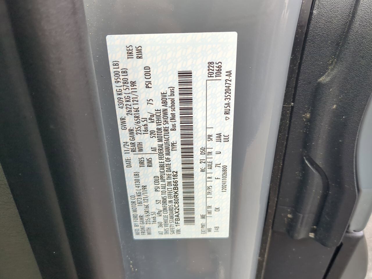 2024 Ford Transit Passenger Wagon XLT Winder GA