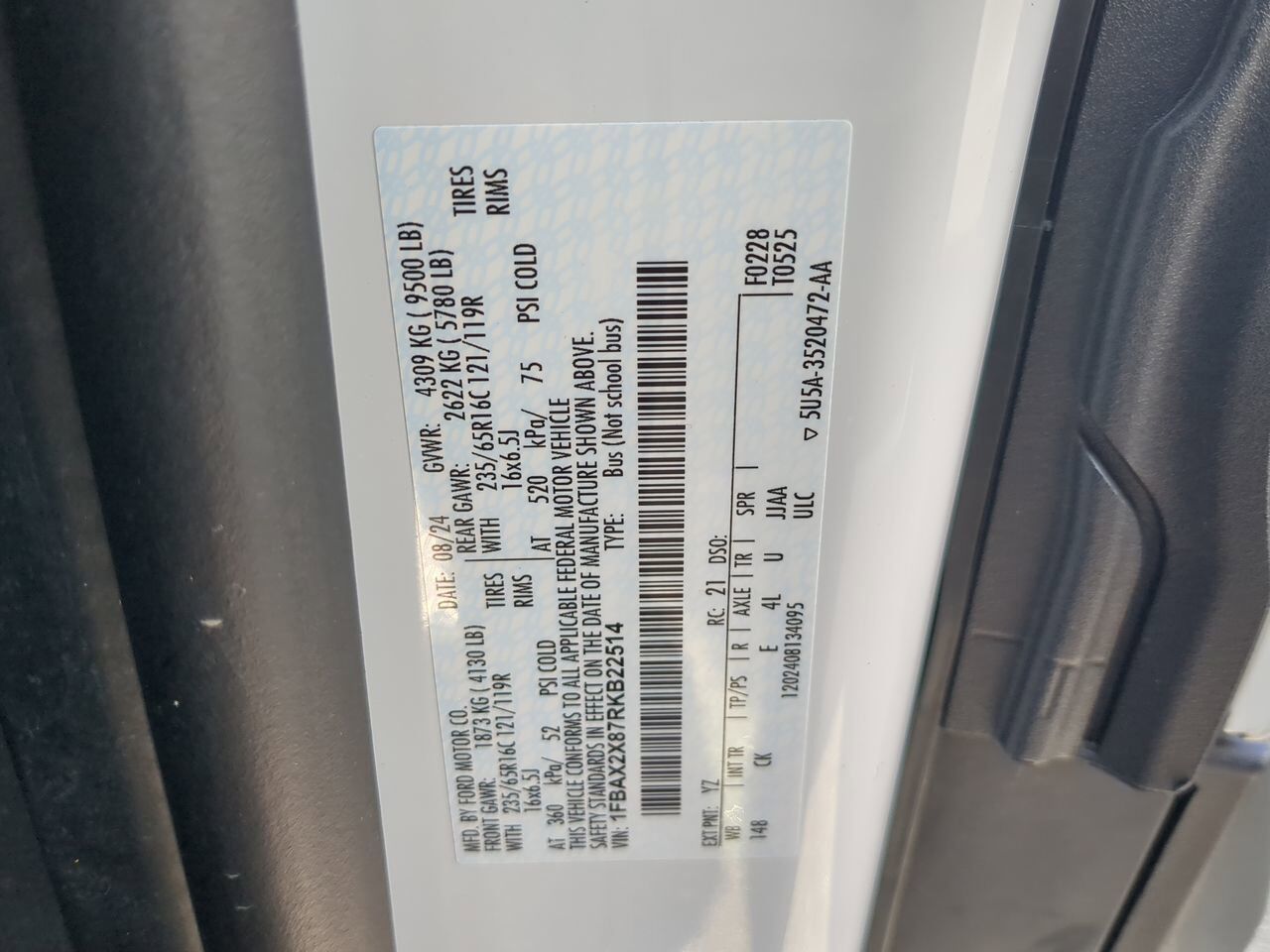 2024 Ford Transit Passenger Wagon XLT Winder GA