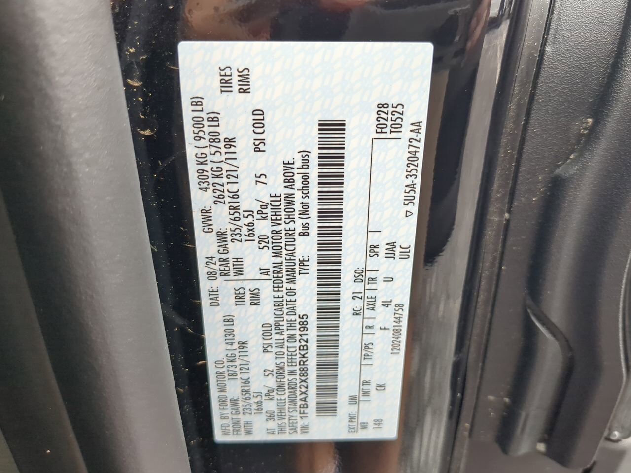 2024 Ford Transit Passenger Wagon XLT Winder GA