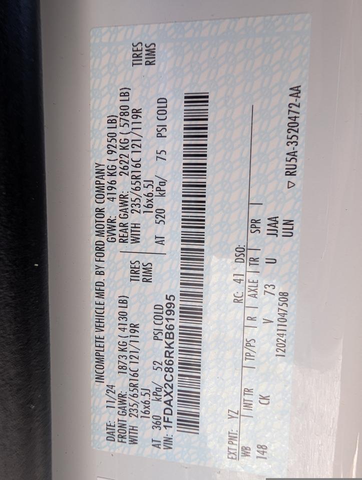 2024 Ford WHEELCHAIR VANS Transit Johnstown NY
