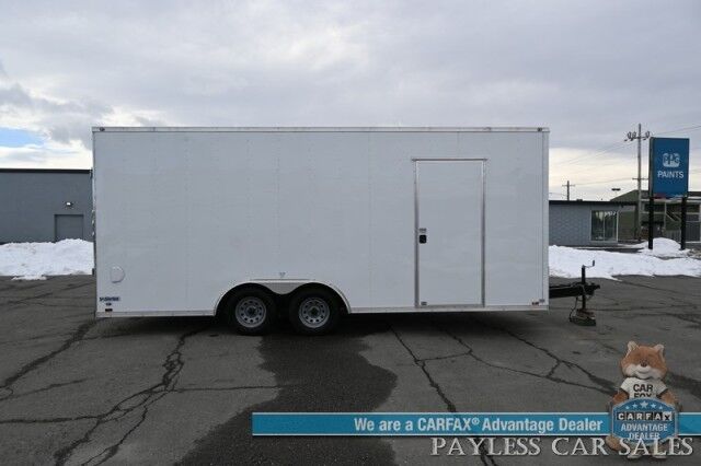 2024 Forest River Continental Cargo / 20' Enclosed Trailer / V-Series / Extended Height / Tandem Axle / Low Profile Loading Ramp / Anchorage AK