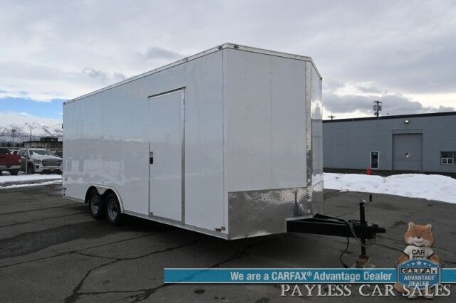 2024 Forest River Continental Cargo / 20' Enclosed Trailer / V-Series / Extended Height / Tandem Axle / Low Profile Loading Ramp / Anchorage AK