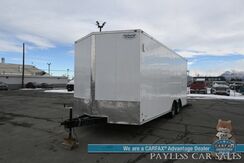 2024_Forest River_Continental Cargo_/ 20' Enclosed Trailer / V-Series / Extended Height / Tandem Axle / Low Profile Loading Ramp /_ Anchorage AK