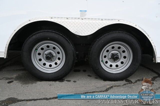 2024 Forest River Continental Cargo / 20' Enclosed Trailer / V-Series / Extended Height / Tandem Axle / Low Profile Loading Ramp / Wasilla AK