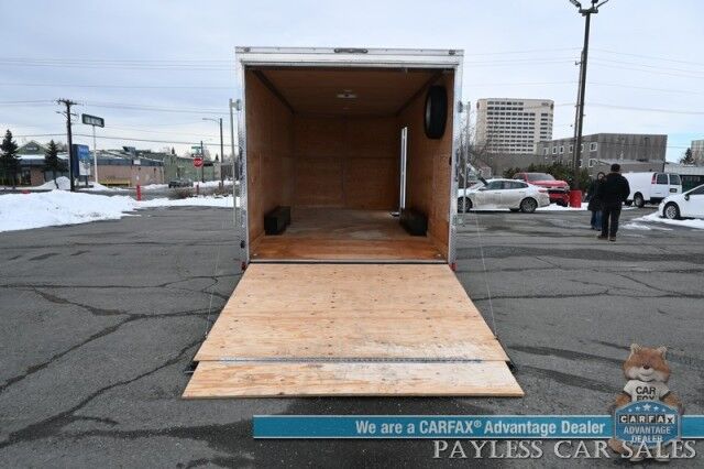 2024 Forest River Continental Cargo / 20' Enclosed Trailer / V-Series / Extended Height / Tandem Axle / Low Profile Loading Ramp / Wasilla AK