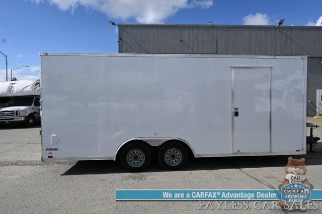 2024 Forest River Continental Cargo Utility Trailer / 20' Enclosed Trailer / V-Series / Extended Height / Tandem Axle / Low Profile Anchorage AK