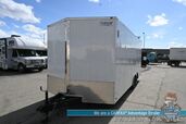 2024 Forest River Continental Cargo Utility Trailer / 20' Enclosed Trailer / V-Series / Extended Height / Tandem Axle / Low Profile
