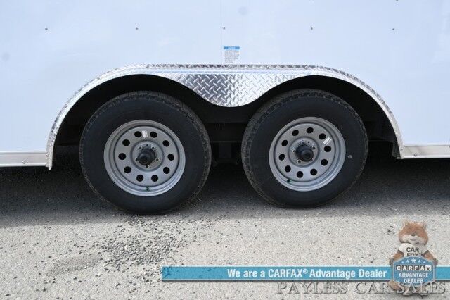 2024 Forest River Continental Cargo Utility Trailer / 20' Enclosed Trailer / V-Series / Extended Height / Tandem Axle / Low Profile Anchorage AK