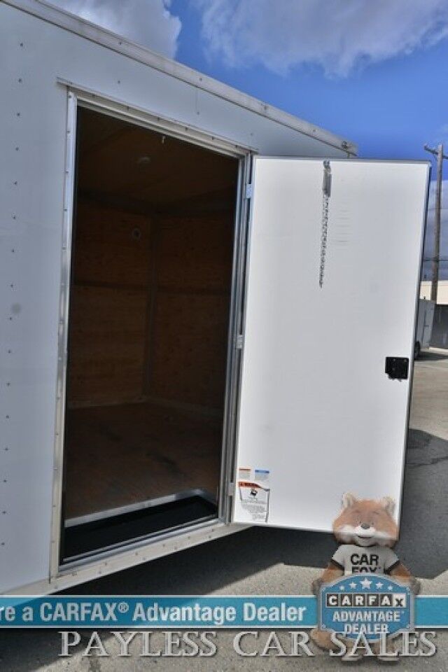 2024 Forest River Continental Cargo Utility Trailer / 20' Enclosed Trailer / V-Series / Extended Height / Tandem Axle / Low Profile Anchorage AK