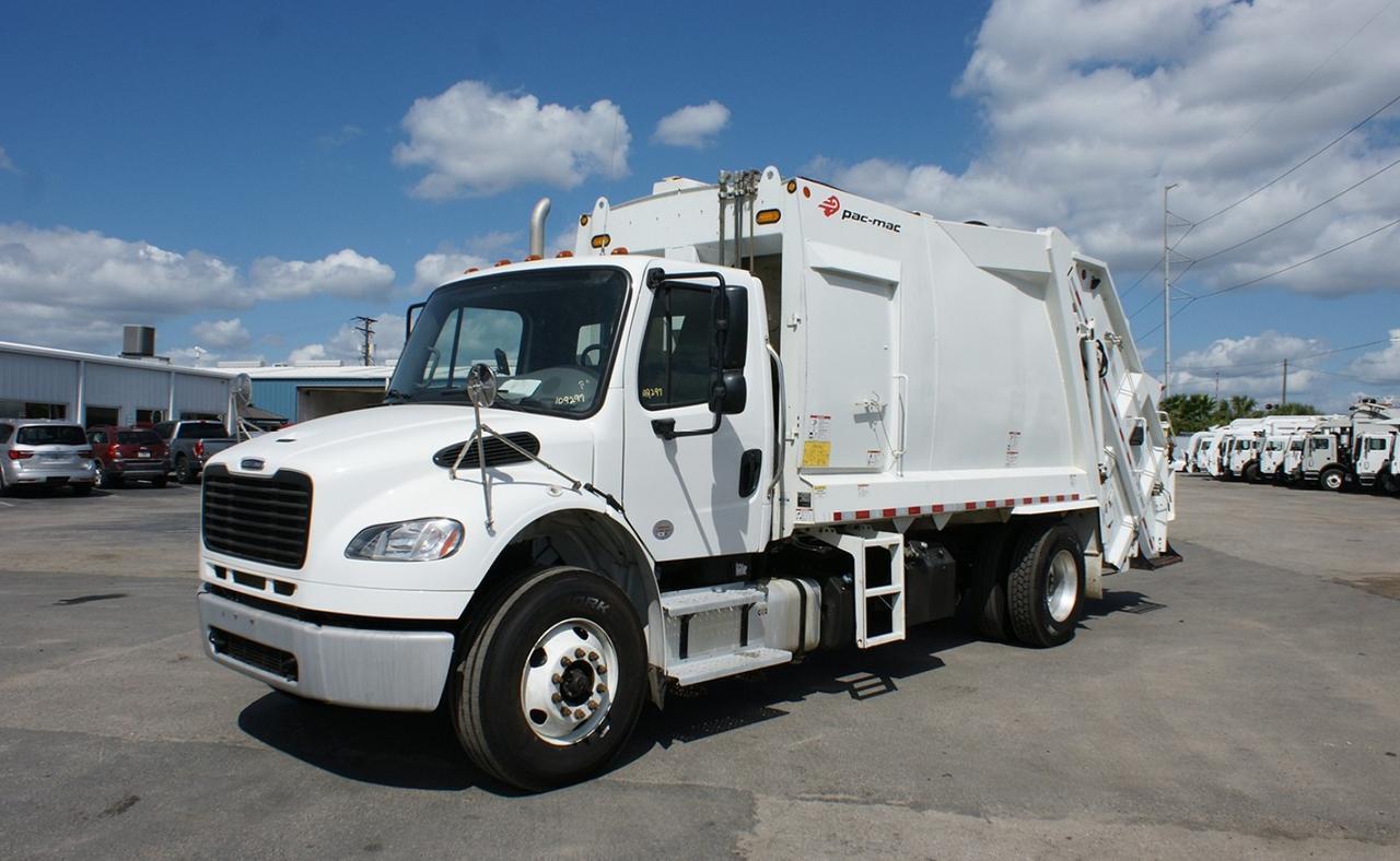 2024 Freightliner M2 106 20 Yd Pac Mac Rear Loader Garbage Truck