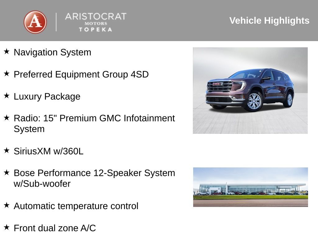 2024 GMC Acadia Elevation San Clemente CA