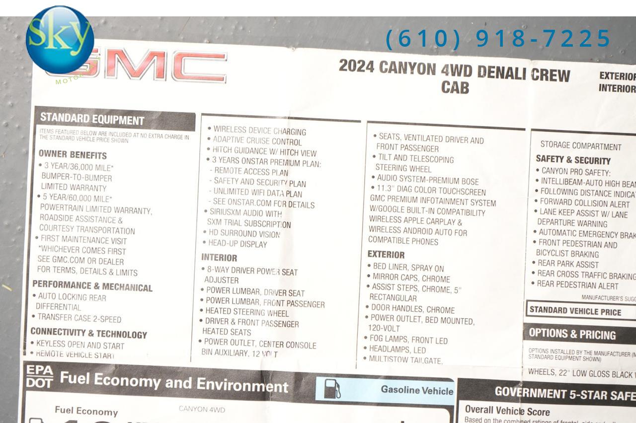 2024 GMC Canyon 4WD Denali West Chester PA