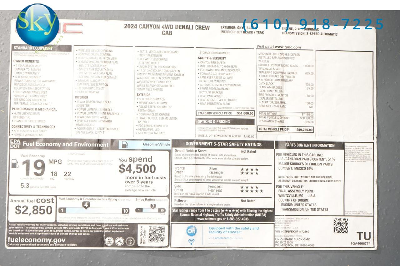 2024 GMC Canyon 4WD Denali West Chester PA