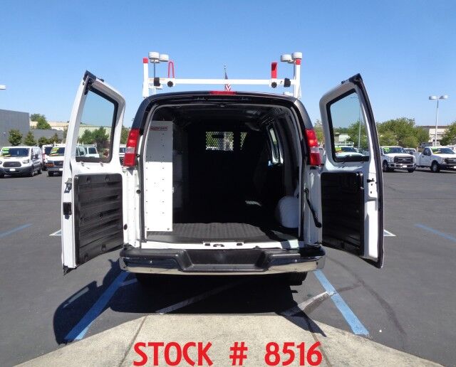 2024 GMC Savana 2500 ~ Ladder Rack & Shelves ~ Only 10K Miles! Rocklin CA