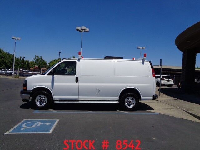 2024 GMC Savana 2500 ~ Ladder Rack & Shelves ~ Only 8K Miles! Rocklin CA
