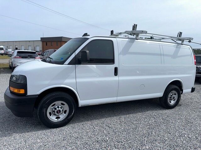 2024 GMC Savana 2500 Cargo Van w/ Ladder Rack & Bin Pkg