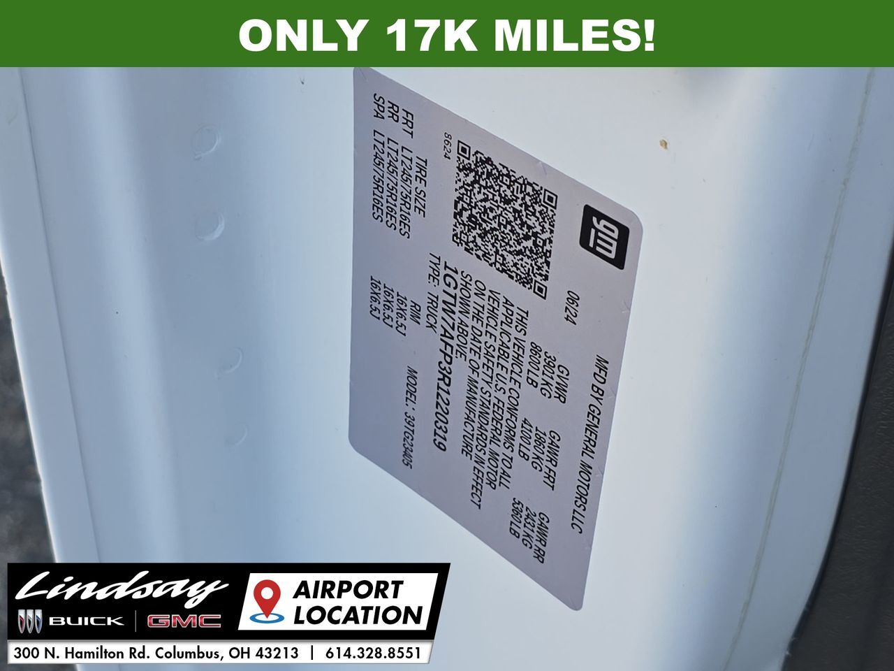 2024 GMC Savana 2500 Work Van Columbus OH