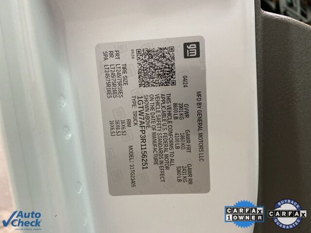 2024 GMC Savana 2500 Work Van Dallas TX