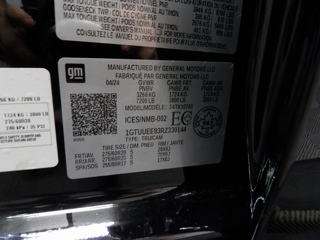 2024 GMC Sierra 1500 4x4 Crew Cab AT4 Fond du Lac WI