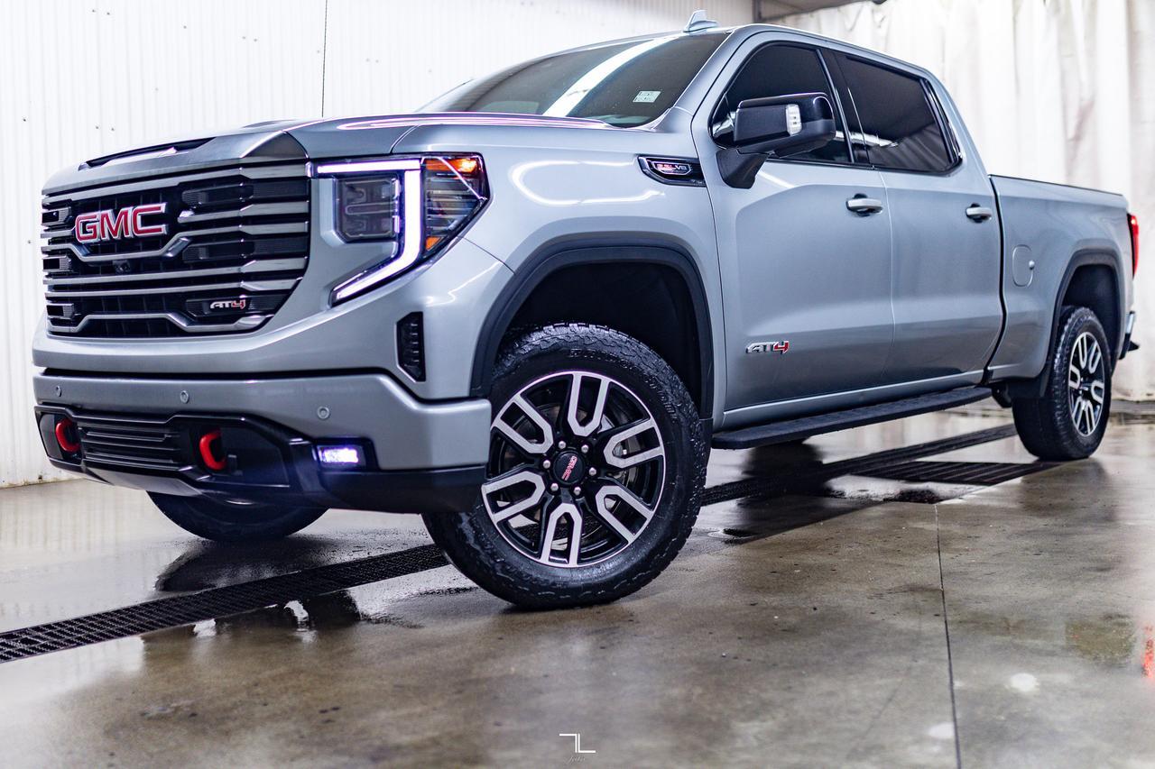 2024 GMC Sierra 1500 4x4 Crew Cab AT4 Leather Roof Nav BCam Red Deer AB
