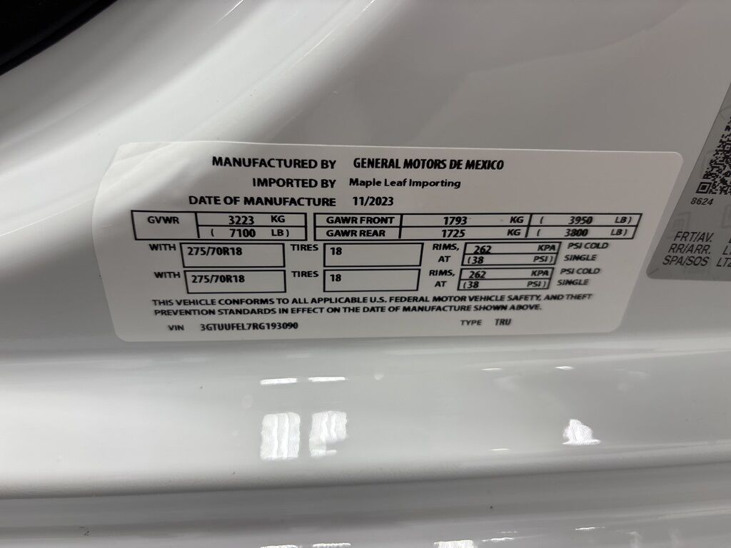 2024 GMC Sierra 1500 4x4 Crew Cab AT4X Fond du Lac WI