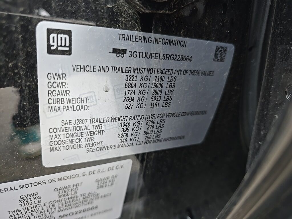 2024 GMC Sierra 1500 4x4 Crew Cab AT4X Minocqua WI
