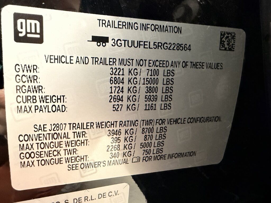 2024 GMC Sierra 1500 4x4 Crew Cab AT4X Minocqua WI