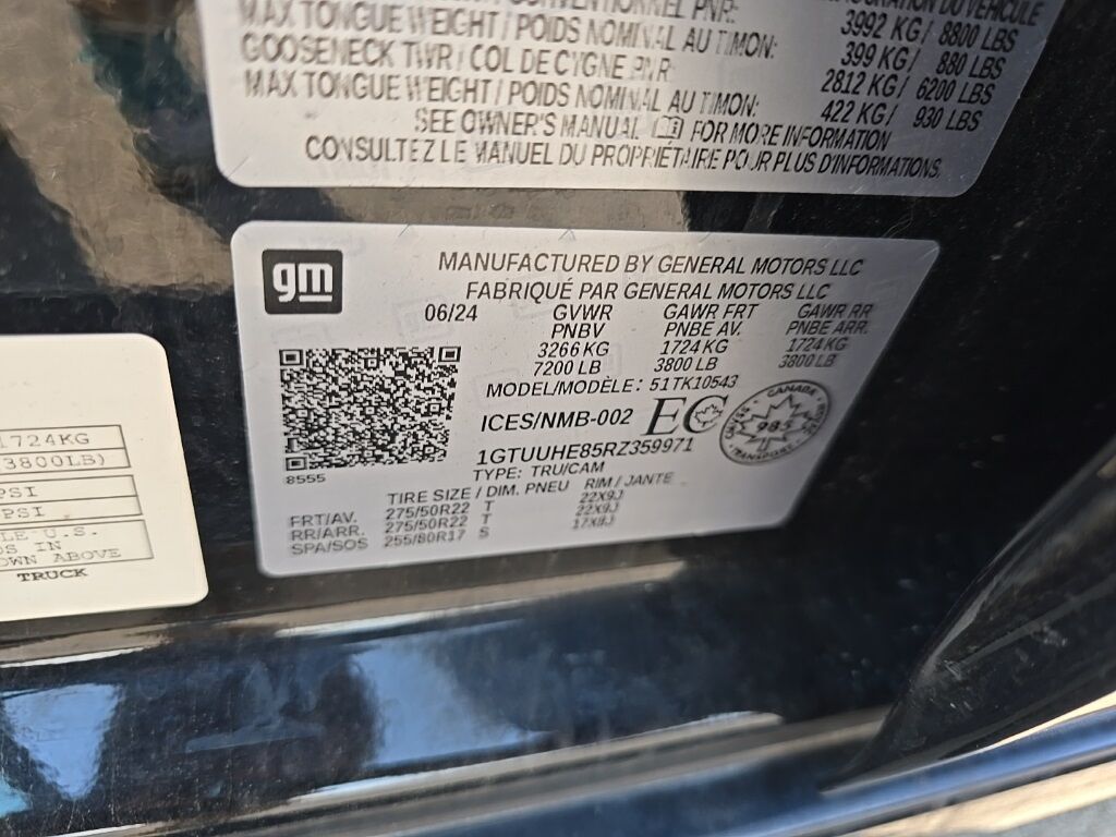 2024 GMC Sierra 1500 4x4 Crew Cab Denali Ultimate Fond du Lac WI