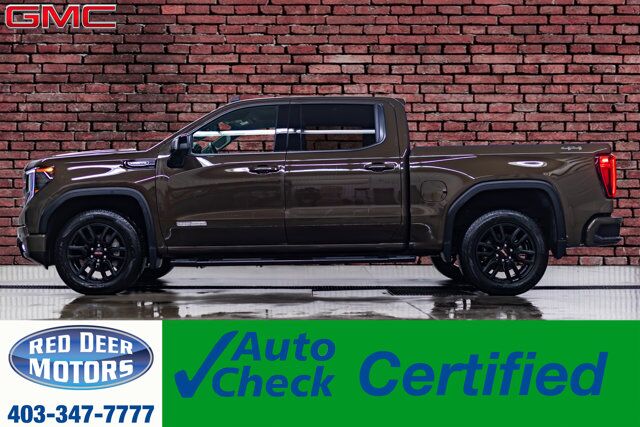 2024 GMC Sierra 1500 4x4 Crew Cab Elevation Leather Nav BCam Red Deer AB