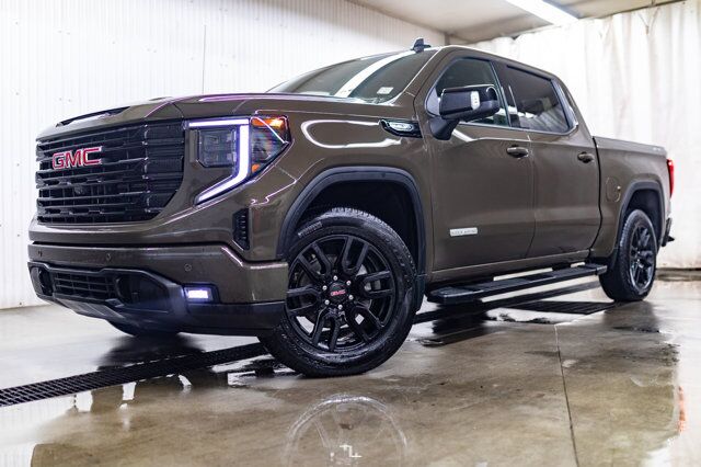 2024 GMC Sierra 1500 4x4 Crew Cab Elevation Leather Nav BCam Red Deer AB