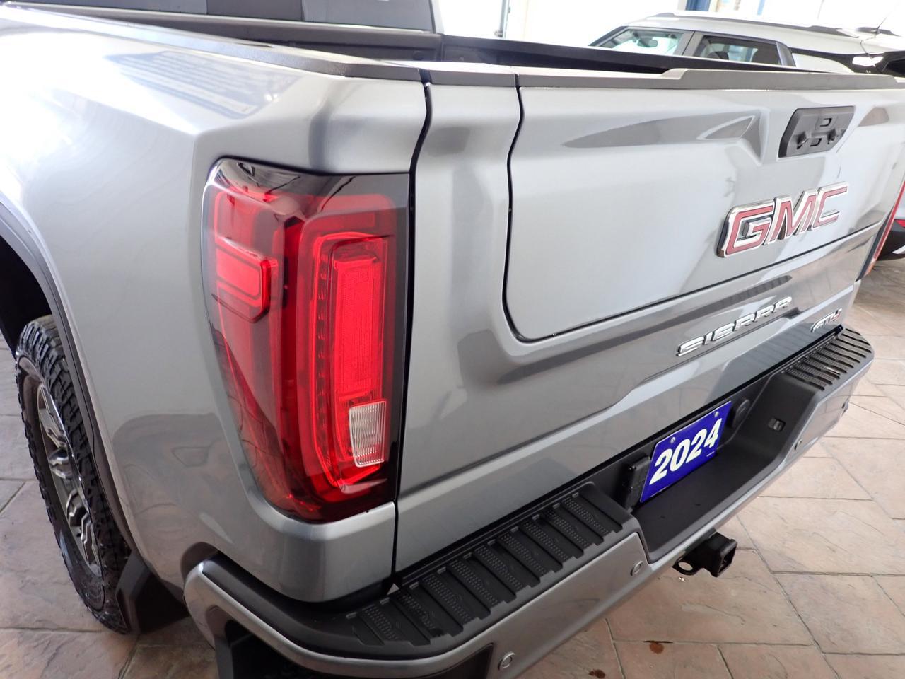 2024 GMC Sierra 1500 AT4 4WD CREW CAB 5'6 BOX BUCKET SEATS *DIESEL* LEATHER Listowel ON