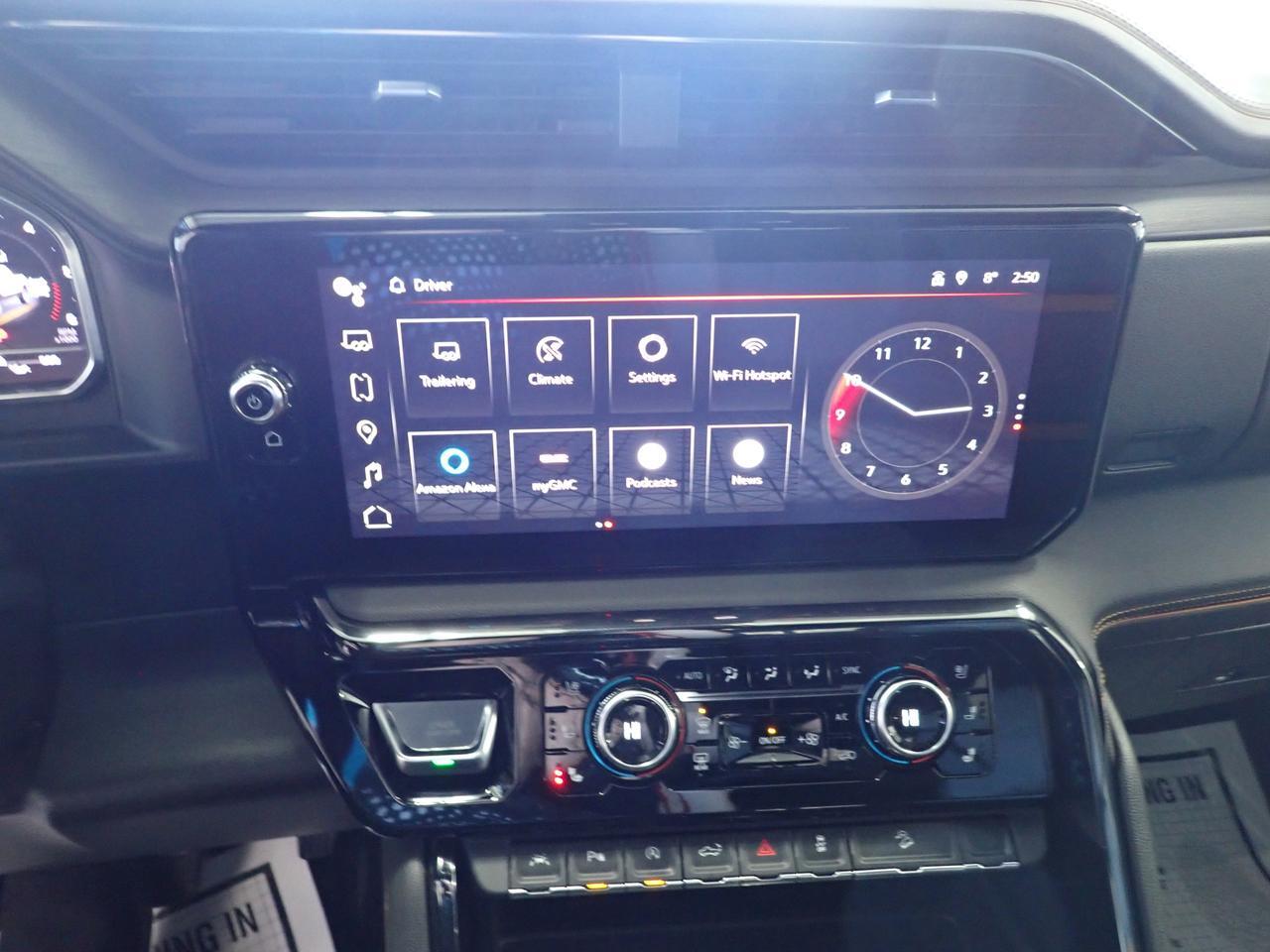 2024 GMC Sierra 1500 AT4 4WD CREW CAB 5'6 BOX BUCKET SEATS *DIESEL* LEATHER Listowel ON