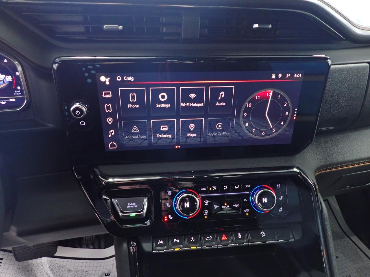 2024 GMC Sierra 1500 AT4 4WD CREW CAB *DIESEL* SUNROOF LEATHER Listowel ON