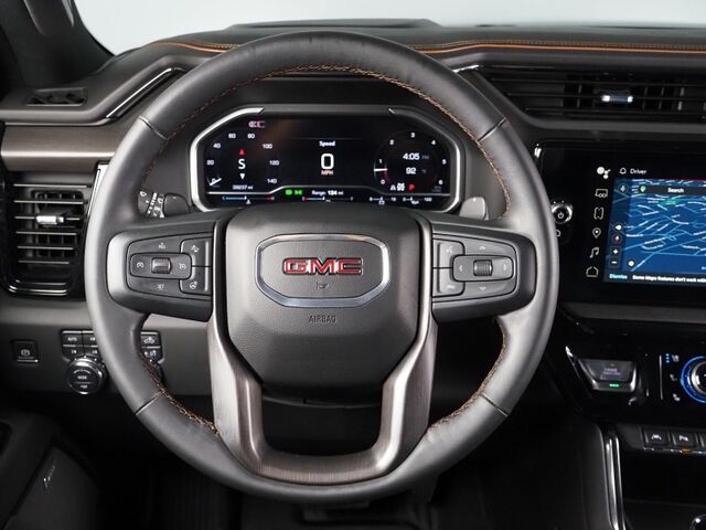 2024 GMC Sierra 1500 AT4 4WD *TECHNOLOGY PKG, HEADS-UP DISPLAY, NAVIGATION, ADAPTIVE CRUISE, SAFETY ALERTS, 360 VIEW CAMERAS, LEATHER, CLIMATE SEATS, HTD STEERING, REMOTE START, BOSE, WIRELESS CHARGING, ANDROID & APPLE Round Rock TX