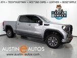 2024 GMC Sierra 1500 AT4 4WD *TECHNOLOGY PKG, HEADS-UP DISPLAY, NAVIGATION, ADAPTIVE CRUISE, SAFETY ALERTS, 360 VIEW CAMERAS, LEATHER, CLIMATE SEATS, HTD STEERING, REMOTE START, BOSE, WIRELESS CHARGING, ANDROID & APPLE