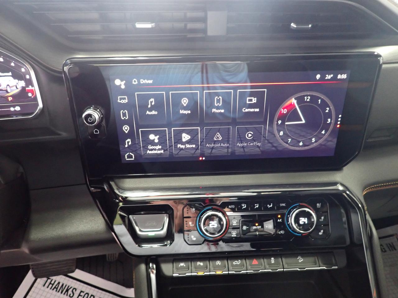 2024 GMC Sierra 1500 AT4 CREW CAB AT4 5.5 BOX *DIESEL* LEATHER NAVI SUNROOF Listowel ON